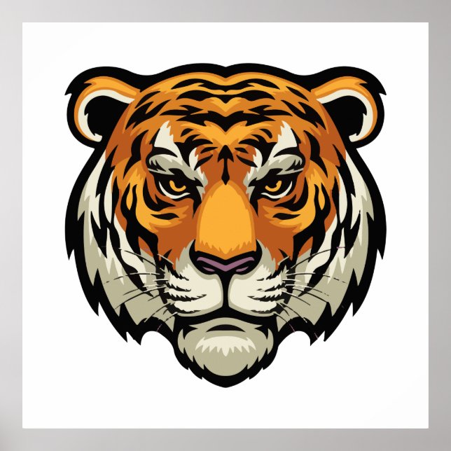 Poster Aparência de Tigre em Mesmerização (Frente)