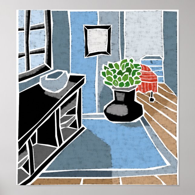 Poster Apartamento Estúdio (Frente)