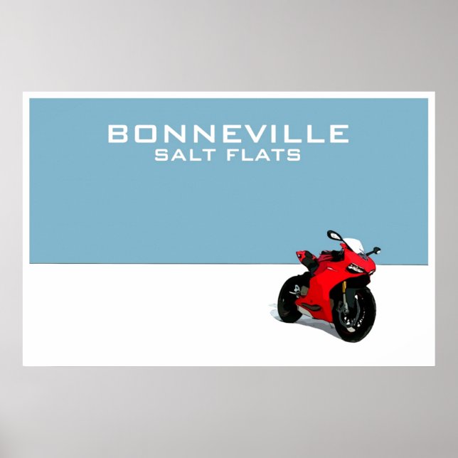 Póster Apartamentos Bonneville Salt (Frente)