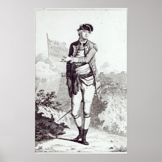 Póster Apelo ao Céu, retrato do General Lee (Frente)