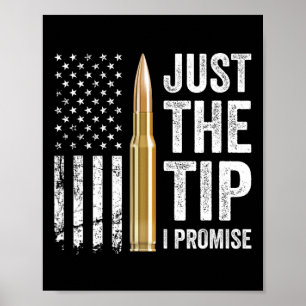 Poster Apenas a Ponta Eu Prometo - Divertido Proprietário