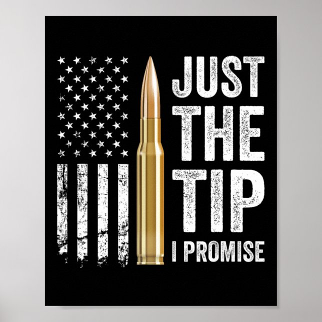 Poster Apenas a Ponta Eu Prometo - Divertido Proprietário (Frente)