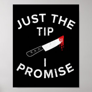 Poster Apenas a Ponta Eu Prometo Punhal Piada de Faca Hal