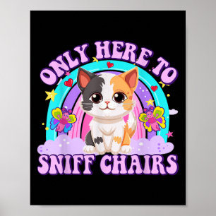 Poster Apenas Aqui Para Cheirar A Cadeira Embaraçando H I