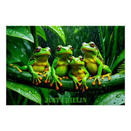 Póster Apenas Chillin