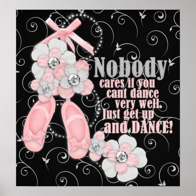 Poster Apenas dança (Frente)