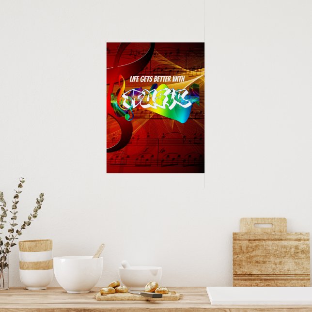 Poster Apenas Jam Instrumental (Cozinha)