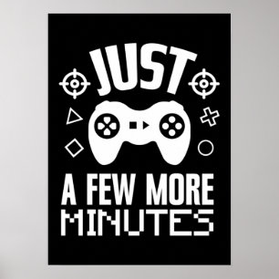 Poster Apenas Mais Alguns Minutos, Jogos Engraçados, Post