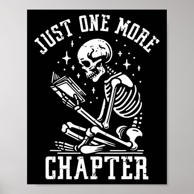 Poster Apenas Mais Um Capítulo, Livro de Leitura de Esque (Frente)