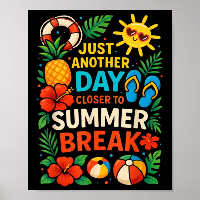 Poster Apenas Mais Um Dia Perto Do Professor Su De Break  (Frente)