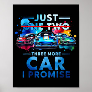 Poster Apenas Mais Um Dois Três Carro Eu Prometo Diversão