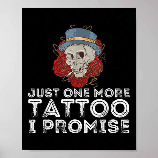 Poster Apenas Mais Uma Tatuagem Que Prometo - Tatuando &a (Frente)