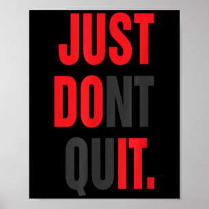 Poster Apenas Não Sair Da Motivação Da Malhação De Gym