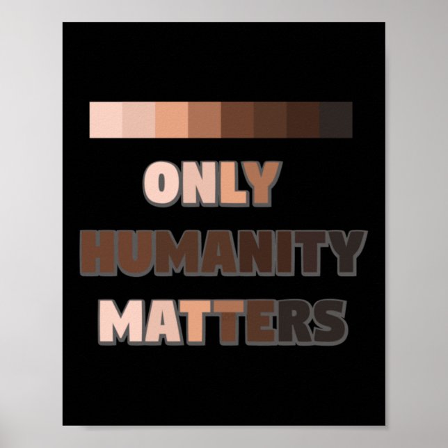 Poster Apenas o adesivo da Humanidade (Frente)