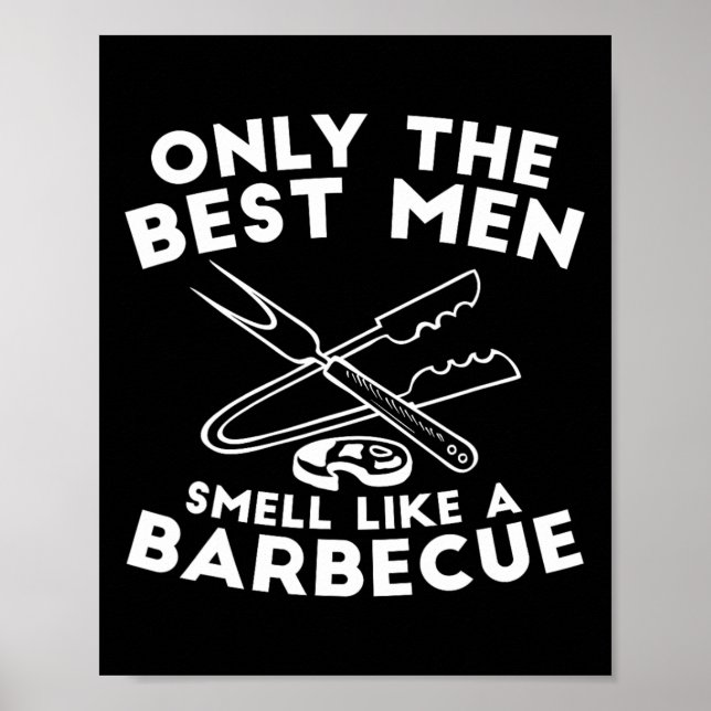 Poster Apenas Os Melhores Homens Cheiram A Um Cheiro - Ch (Frente)