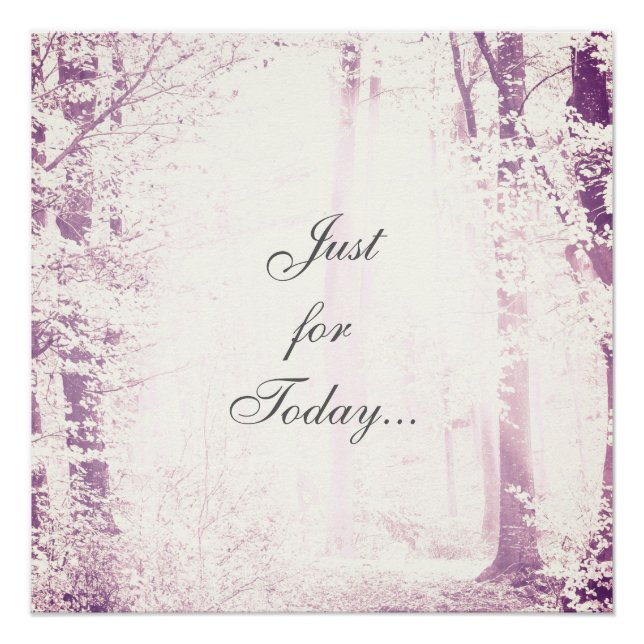 Póster Apenas para hoje (Frente)