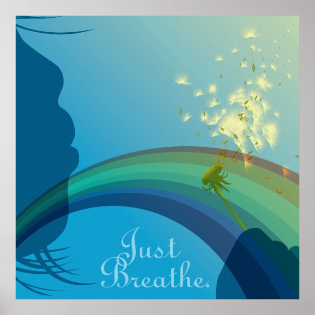Poster apenas respire (Frente)