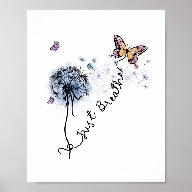 Poster Apenas Respire (Frente)