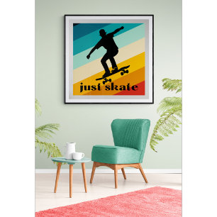 Poster Apenas Skate de Skate
