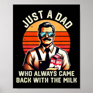 Poster Apenas um pai que sempre vinha com o leite Pai