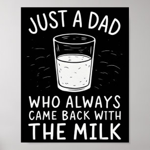 Poster Apenas um pai que sempre vinha com o leite Pai