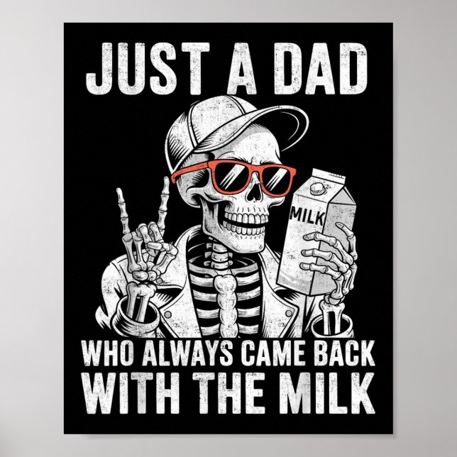 Poster Apenas um pai que sempre voltava com o leite Pai (Frente)