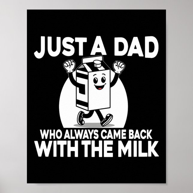 Poster Apenas um pai que sempre voltava com o leite Pai (Frente)