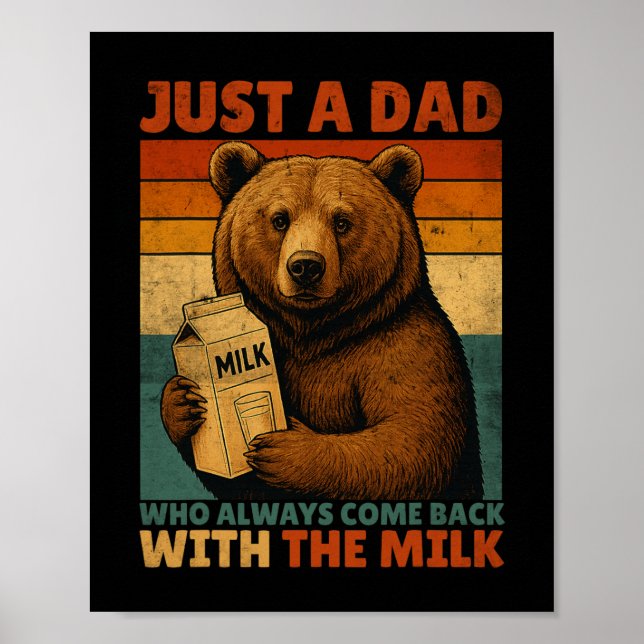 Poster Apenas um ursinho de papai que sempre volta com o  (Frente)