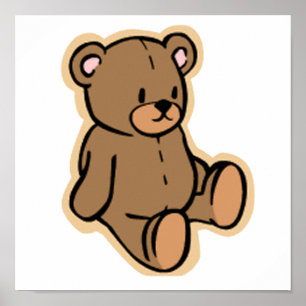 Póster Apenas um urso de ursinho