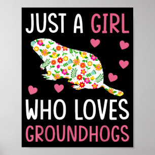 Poster Apenas Uma Garota Que Ama O Dia Da Marmota