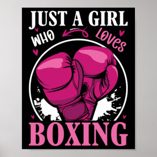 Poster Apenas Uma Menina Que Adora Boxing Malhação Lutar