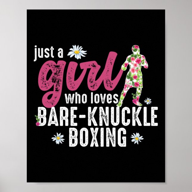 Poster Apenas Uma Menina Que Ama A Bela-Maçã Boxing (Frente)