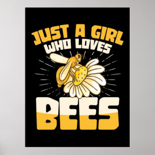 Poster Apenas Uma Menina Que Ama Abelhas