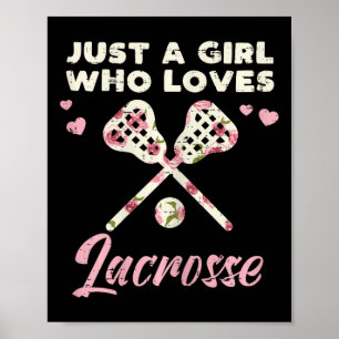 Poster Apenas Uma Menina Que Ama O Jogador De Lacrosse La