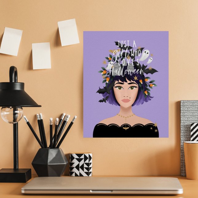 Poster Apenas Uma Menina Que Ama O Posto De Beleza Do Fig (Criador carregado)