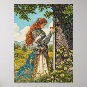 Poster Apenas uma Princesa e sua Espada
