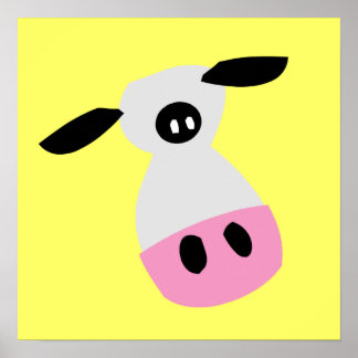 Póster Apenas uma vaca