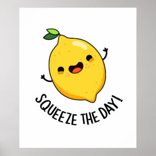 Poster Aperte O Pun De Limão Bonito