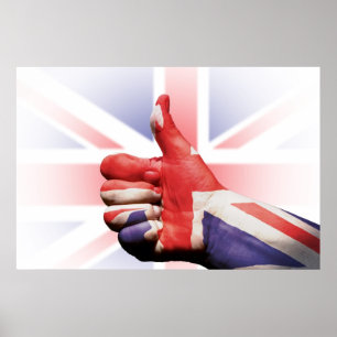 Póster Apertem os polegares!