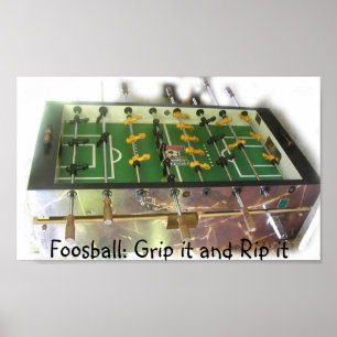 Póster Aperto de Foosball
