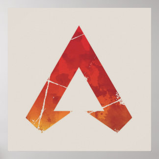 Poster Apex Legendas Logotipo Apex Legendas Símbolo de Aq