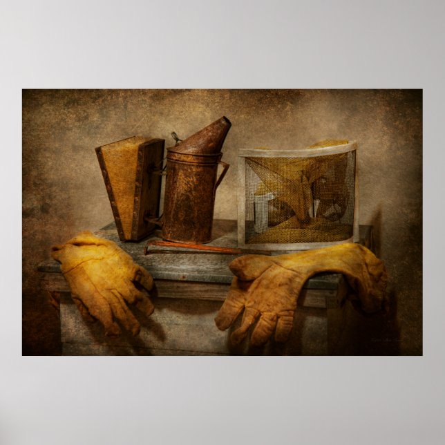 Póster Apiary - O Apicultor (Frente)