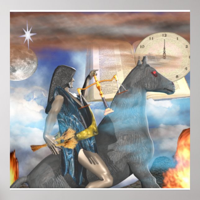 Poster Apocalipse 6:5 (Frente)