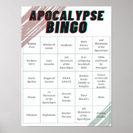 Poster Apocalipse Bingo