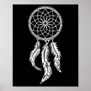 Poster Apoiador de Sonhos, Dream Catcher, Amuletos da Sor