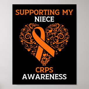 Poster Apoiando Minha sobrinha Rsd Crps Conscientizando M