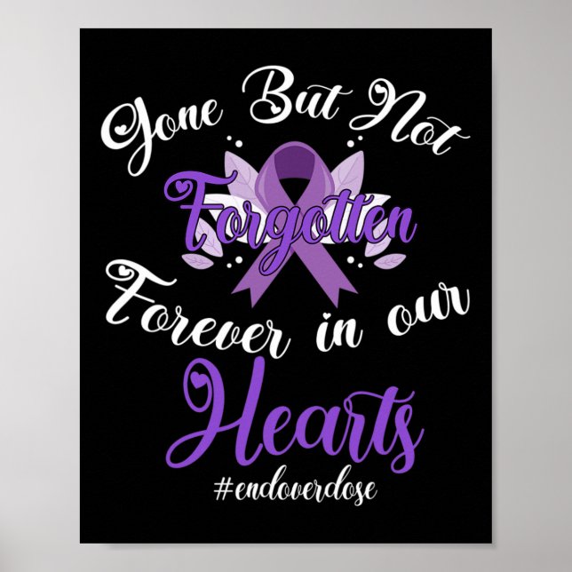 Poster Apoie Fim de Overdose Memorial de Amado Overdose A (Frente)