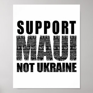 Poster Apoie Maui Não a Ucrânia 1