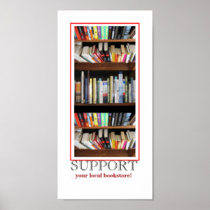 Poster Apoie sua livraria local