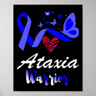 Poster Apoio à Consciência da Borboleta Guerreira da Atax